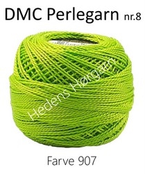 DMC Perlegarn nr. 8 farve 907